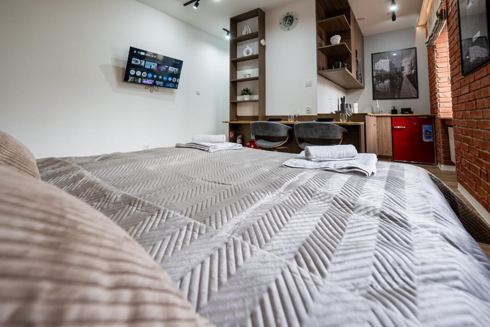Brick Loft Studio - Stylowy apartament dla dwojga by FengShui4u Apartment in Masovian Voivodeship