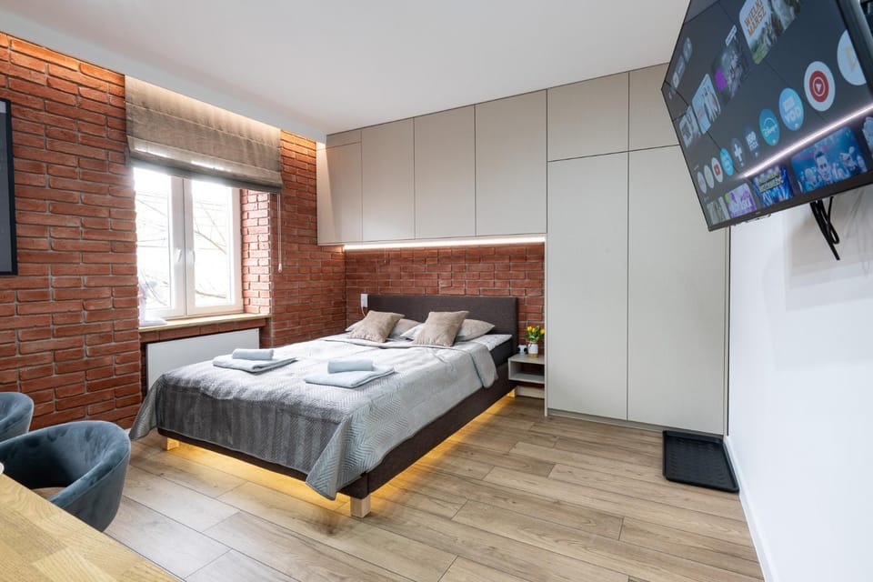 Brick Loft Studio - Stylowy apartament dla dwojga by FengShui4u Apartment in Masovian Voivodeship