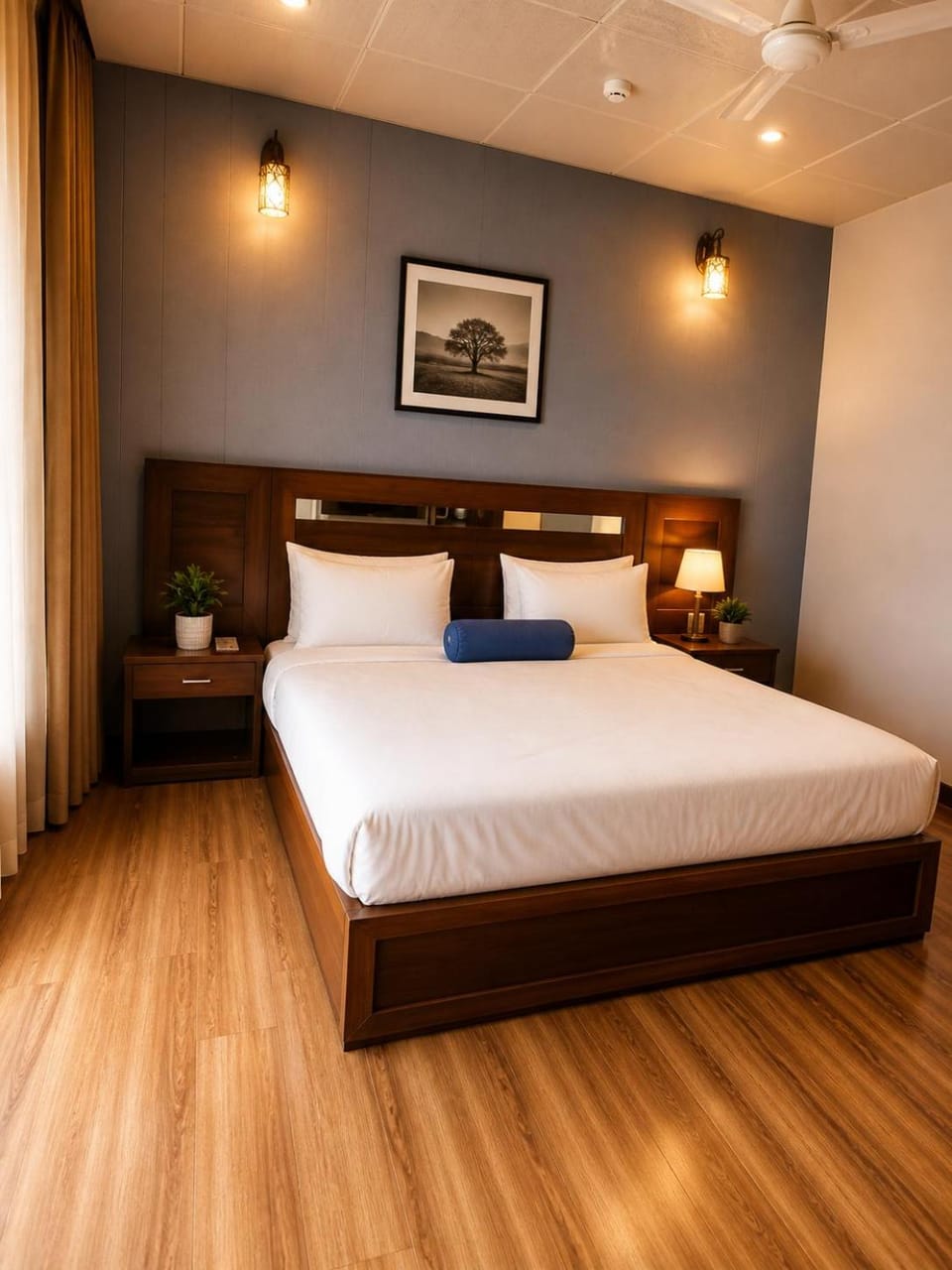 Bed, Bedroom