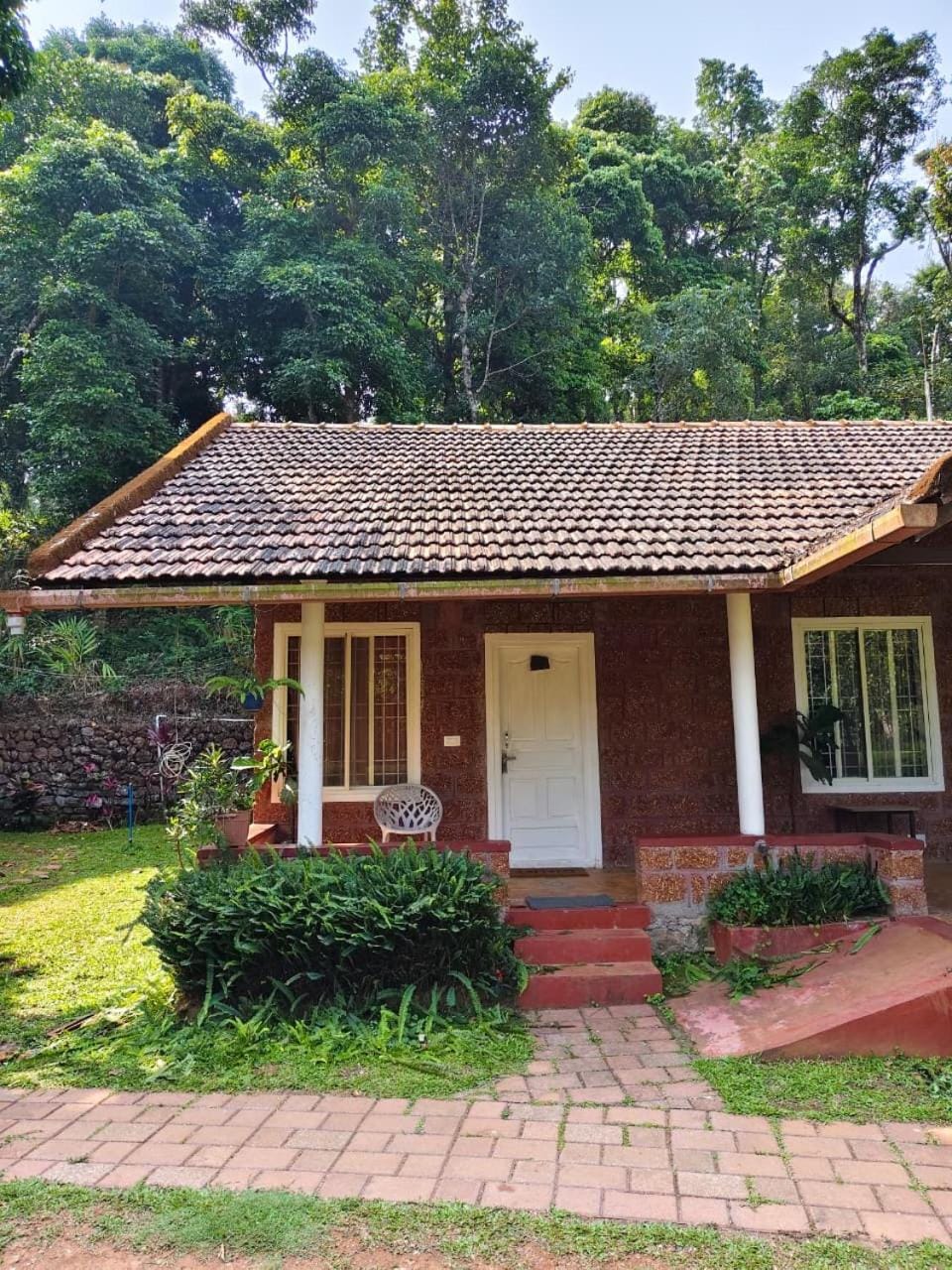 Property building, Garden view