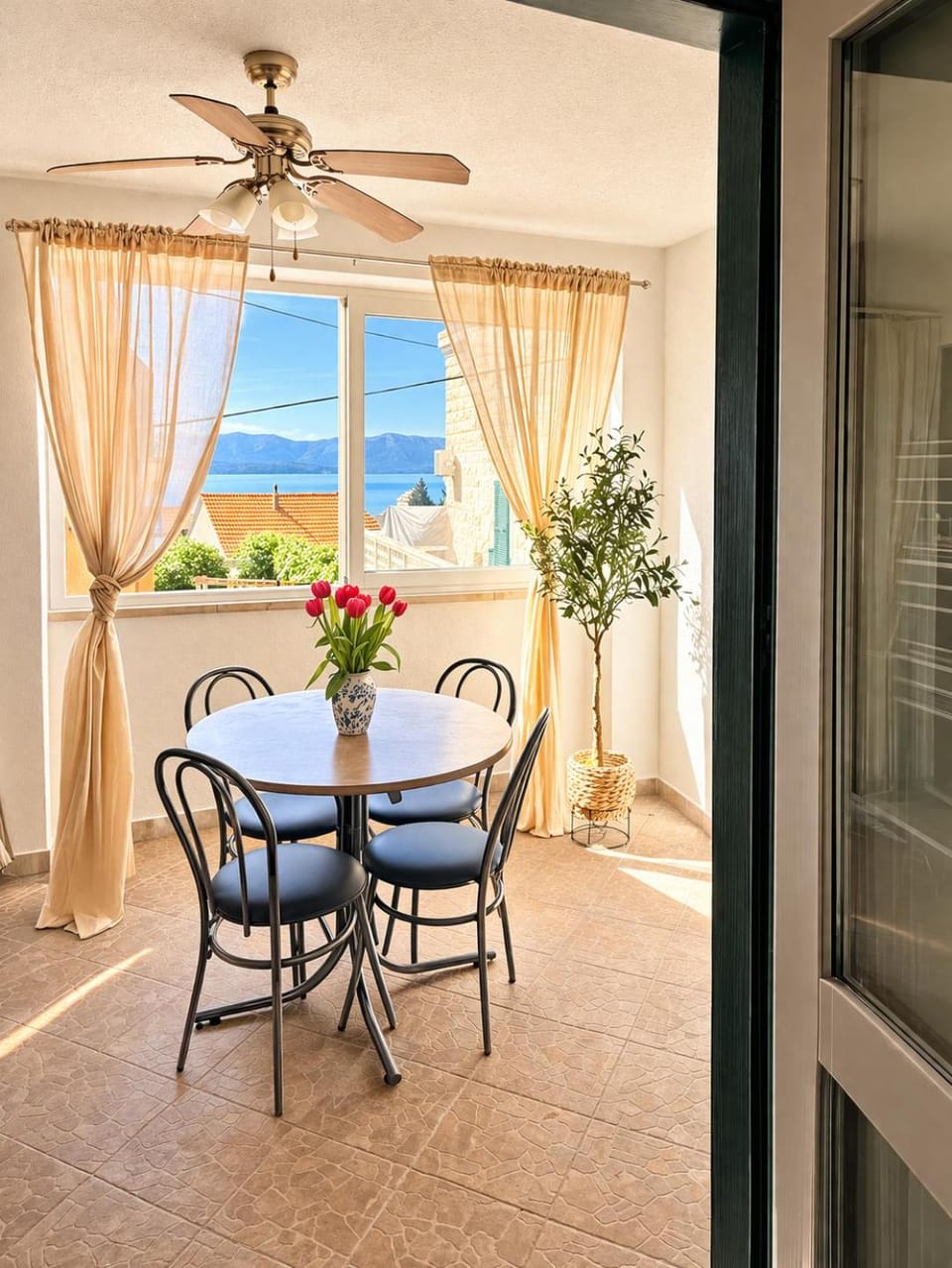 Balcony/Terrace, Dining area, Sea view