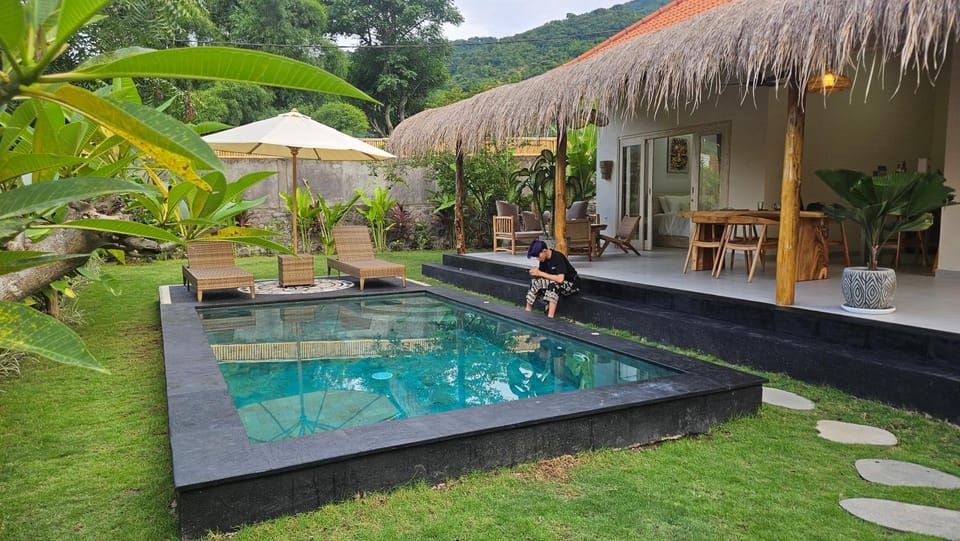 Balcony/Terrace, Garden view, Pool view, sunbed