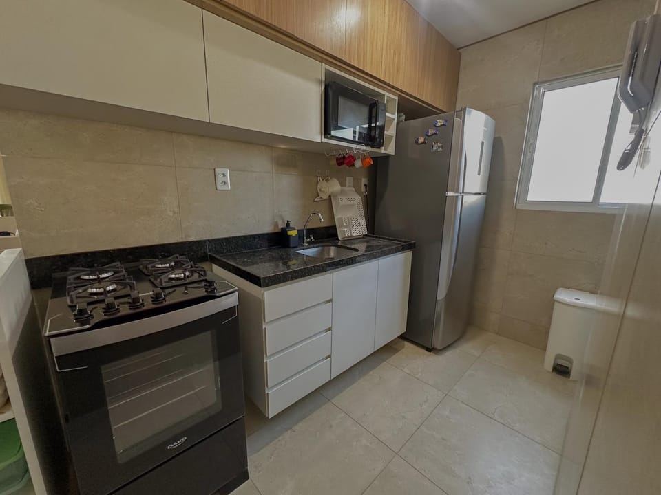 Kitchen or kitchenette, oven, stove