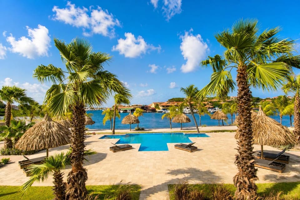 Day, Garden, Garden view, Pool view, Sea view, Swimming pool, sunbed