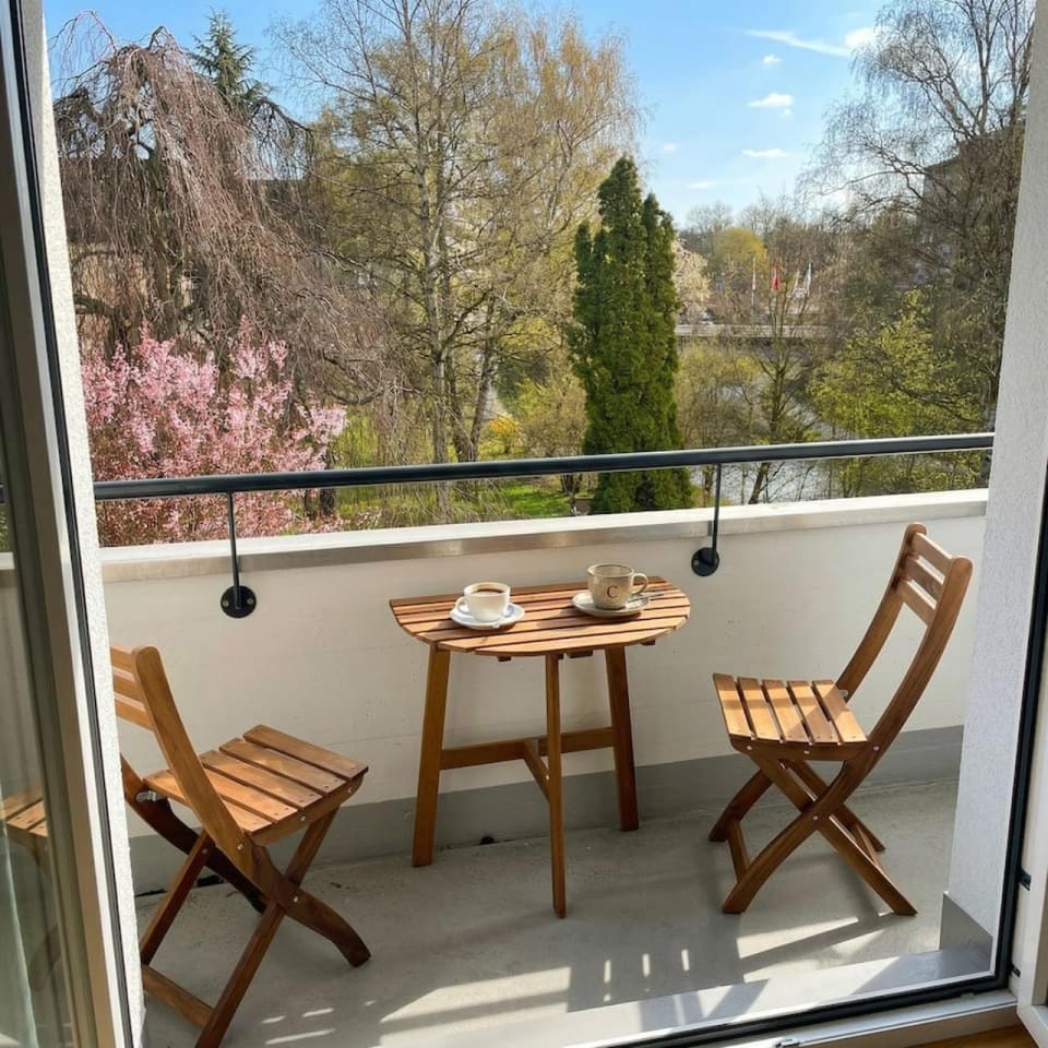 Balcony/Terrace, Seating area, Garden view
