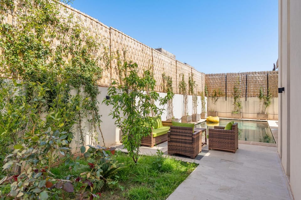 Patio, Spring, Day, Garden, Garden view