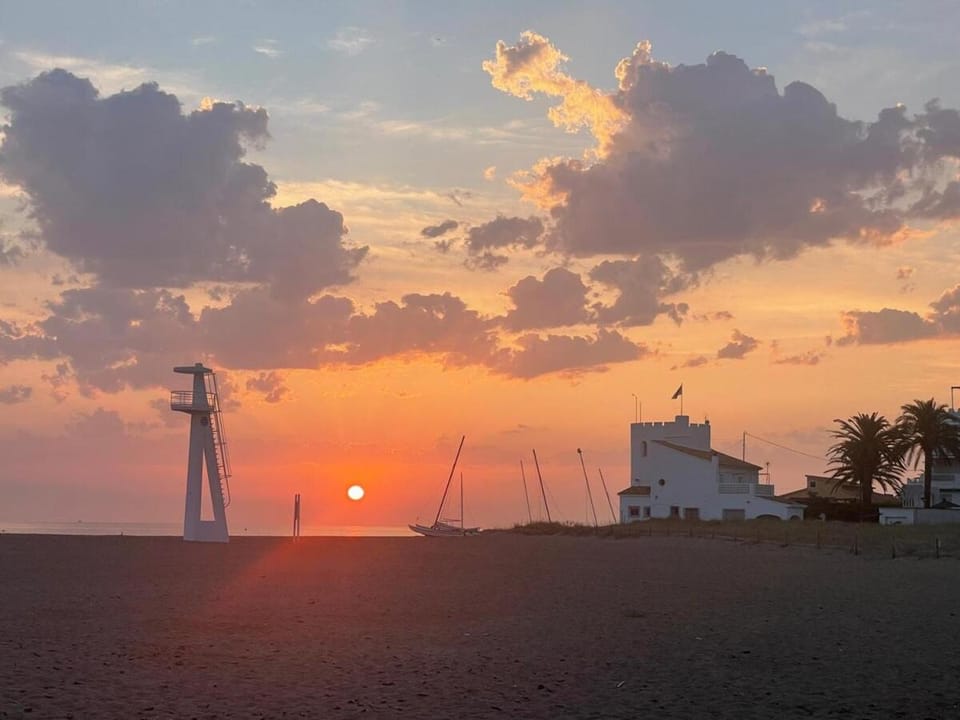 Day, Natural landscape, Sea view, Sunrise
