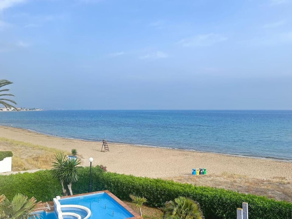 Natural landscape, Beach, Sea view, Swimming pool, sunbed