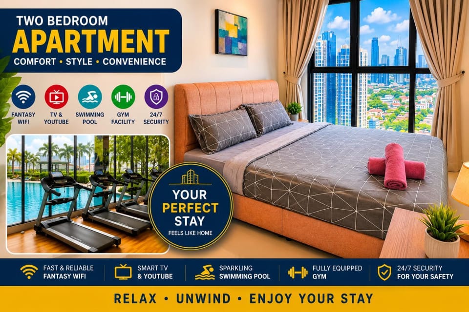 Bedroom, Swimming pool