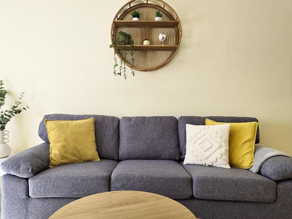 Living room, air conditioner