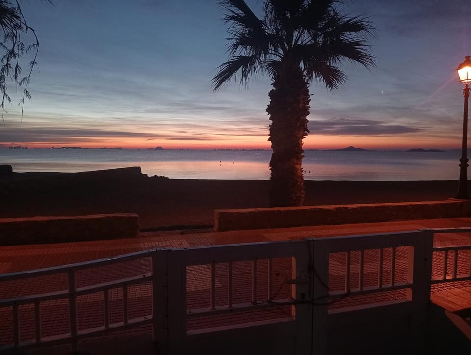 View (from property/room), Balcony/Terrace, Beach, Sea view, Sunrise