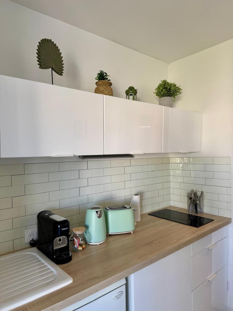 Coffee/tea facilities, Kitchen or kitchenette, minibar, stove, toaster