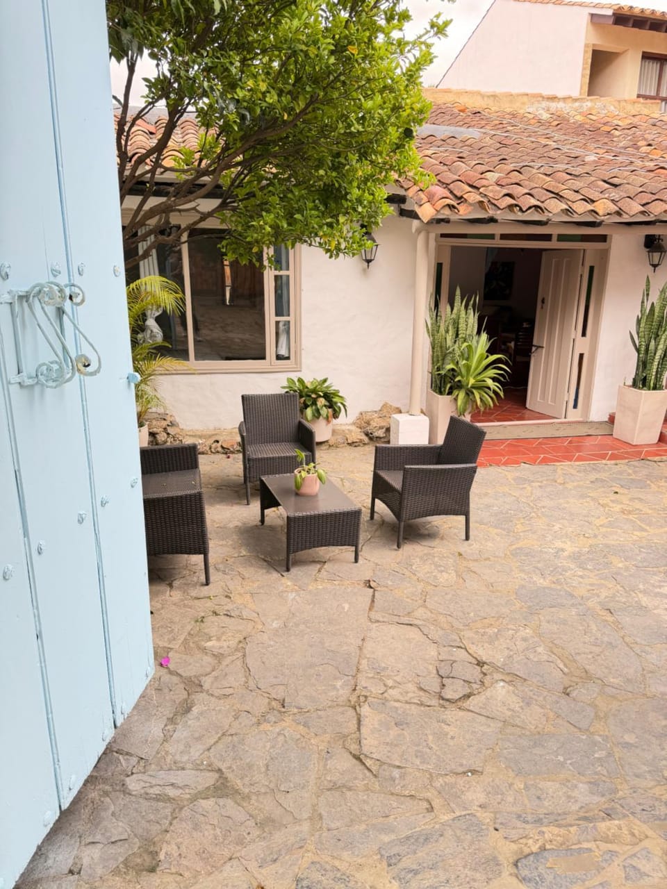 Patio, Garden, Seating area, Garden view