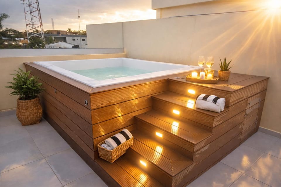 Hot Tub, Balcony/Terrace