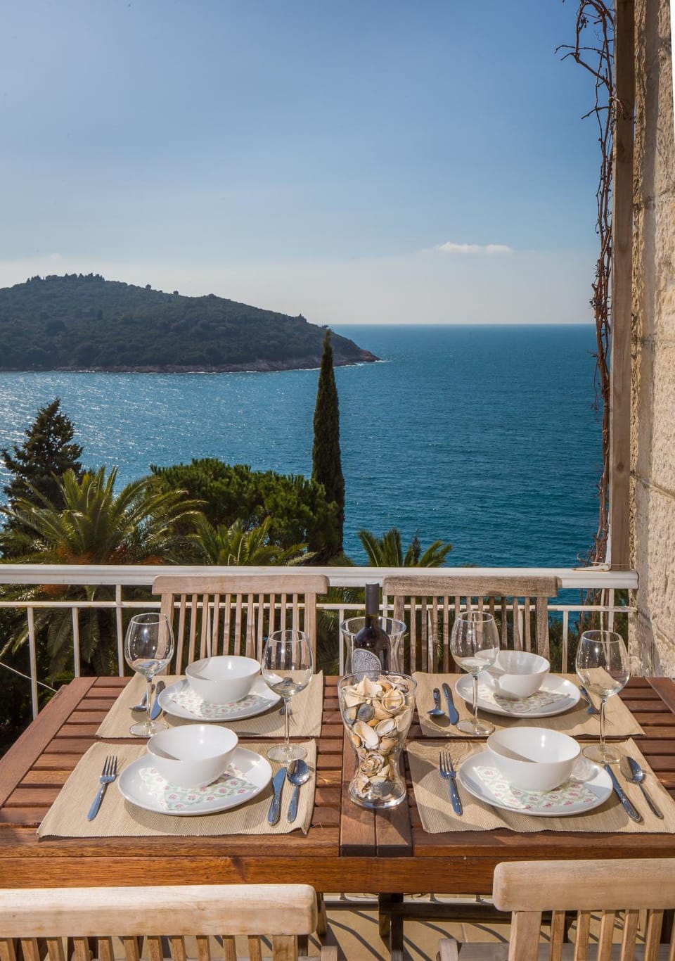 Balcony/Terrace, Decorative detail, Sea view