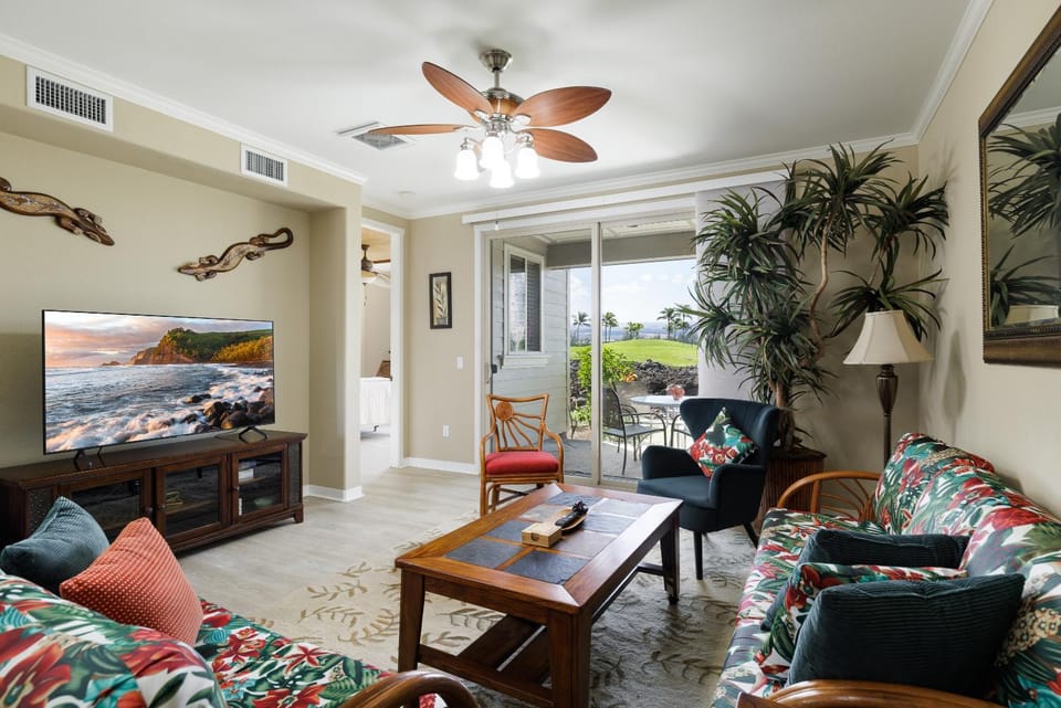 Hale Maluhia Cozy 2BR condo in Mauna Lani, perfect for a serene getaway Apartment in Puako