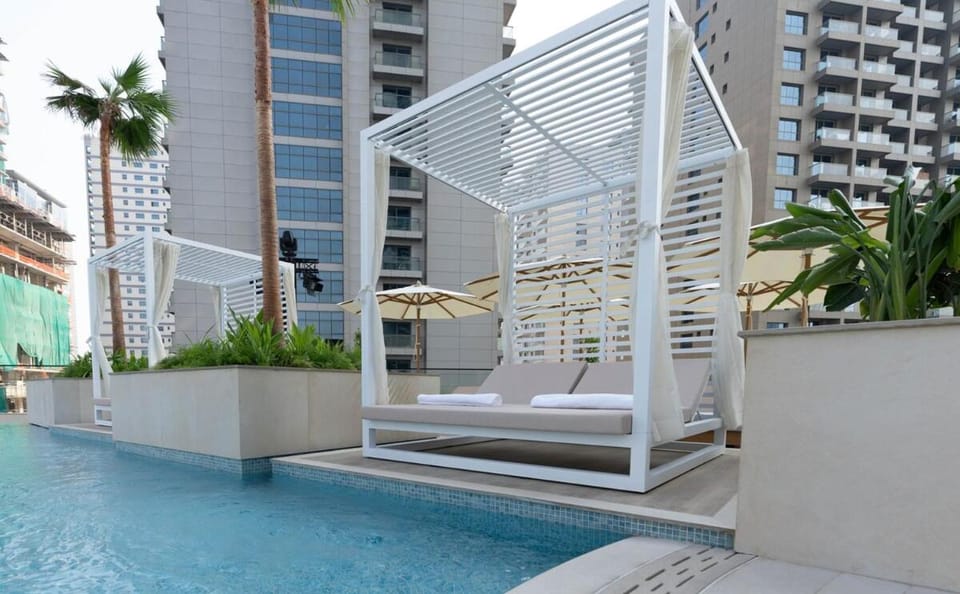Private Pool Luxury 1BR in Binghatti Royale Escape Apartment in Dubai