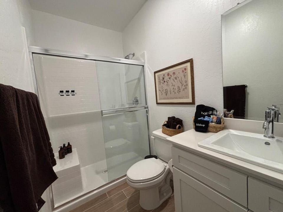 Modern Guest Suite with Living Room and King Bed Apartment in Visalia