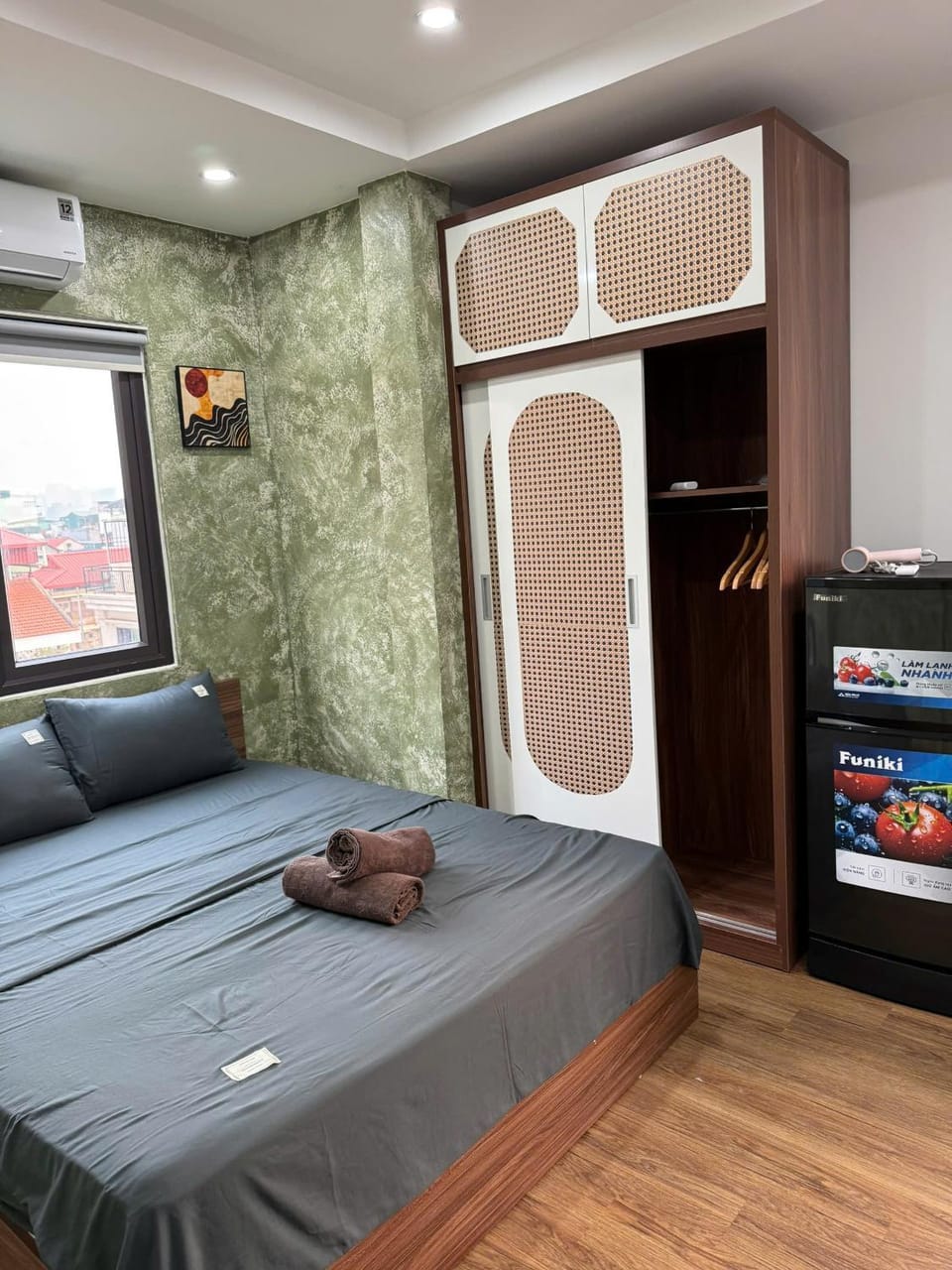 BOHO Văn Miếu - Cozy Studio with LIFT, Netflix, washer anđ dryer Apartment in Hanoi