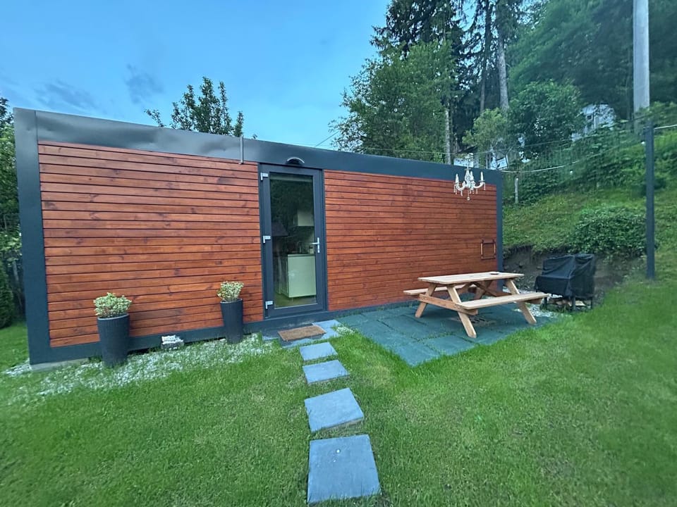 Tiny Cozia Caciulata Chalet in Brașov County