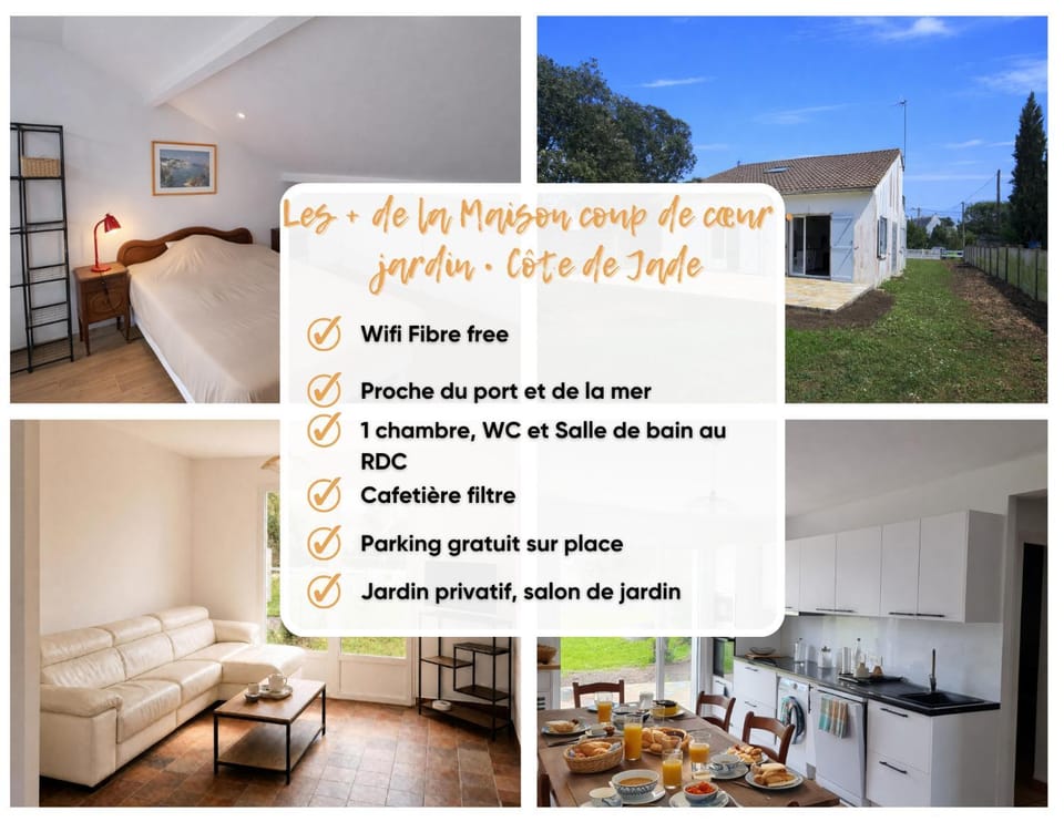 Maison lumineuse avec grand jardin Le Pouliguen Apartment in Le Pouliguen