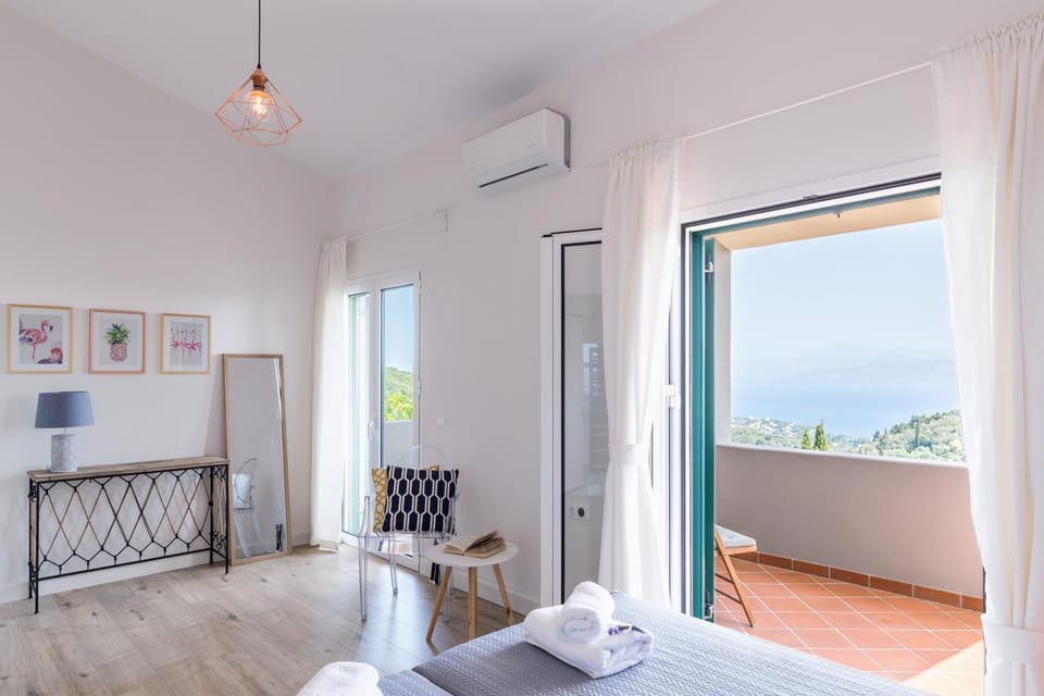 Bed, Bedroom, air conditioner
