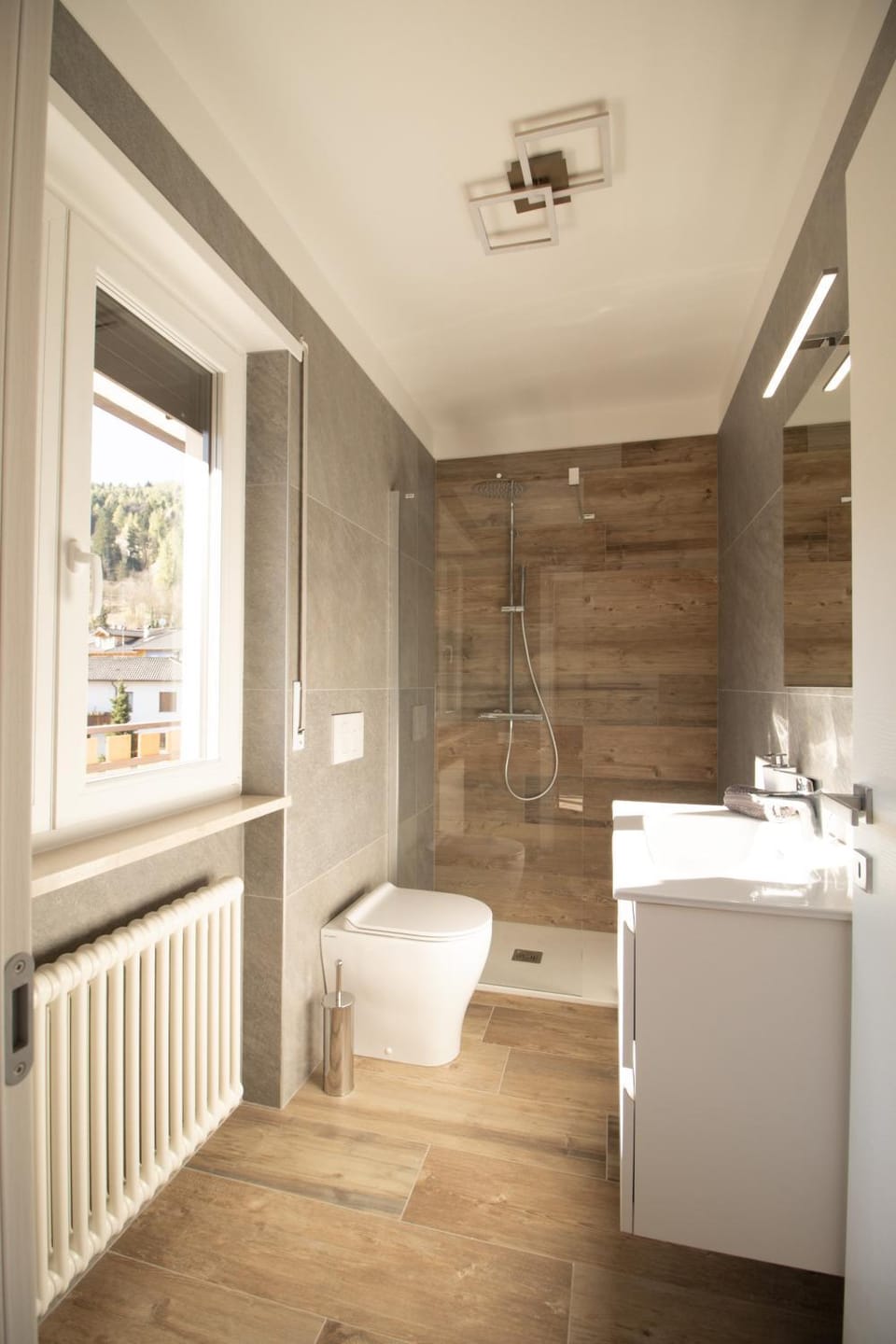Shower, Toilet, Bathroom, towels