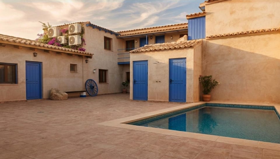 Property building, Swimming pool