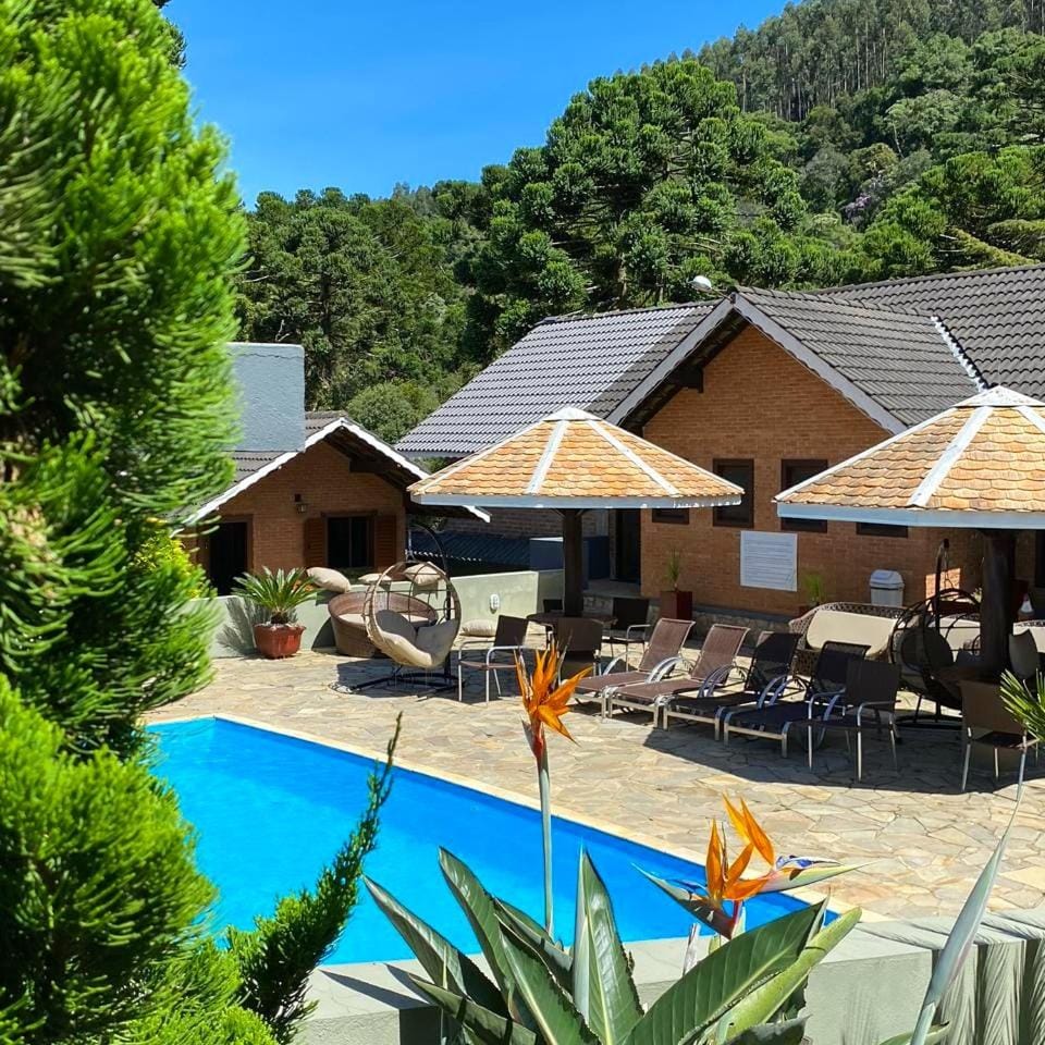 Natural landscape, Pool view, Swimming pool