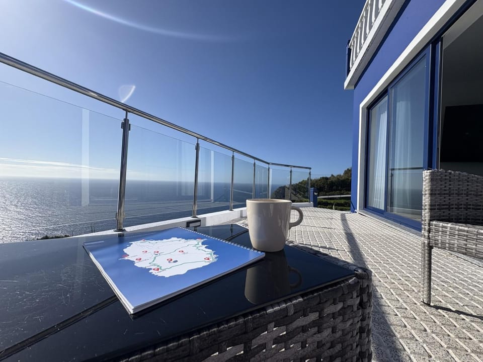 Patio, Natural landscape, Balcony/Terrace, Sea view