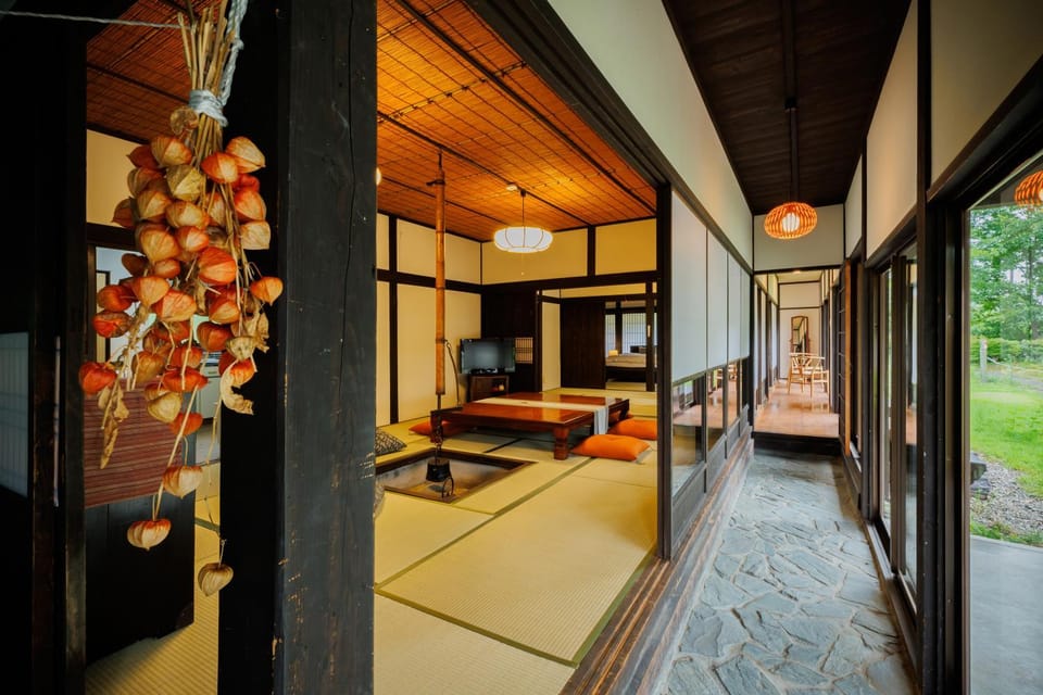 -ひぐらし庵-温泉&カフェレストラン券付き古民家ガイアリゾート Apartment in Miyagi Prefecture