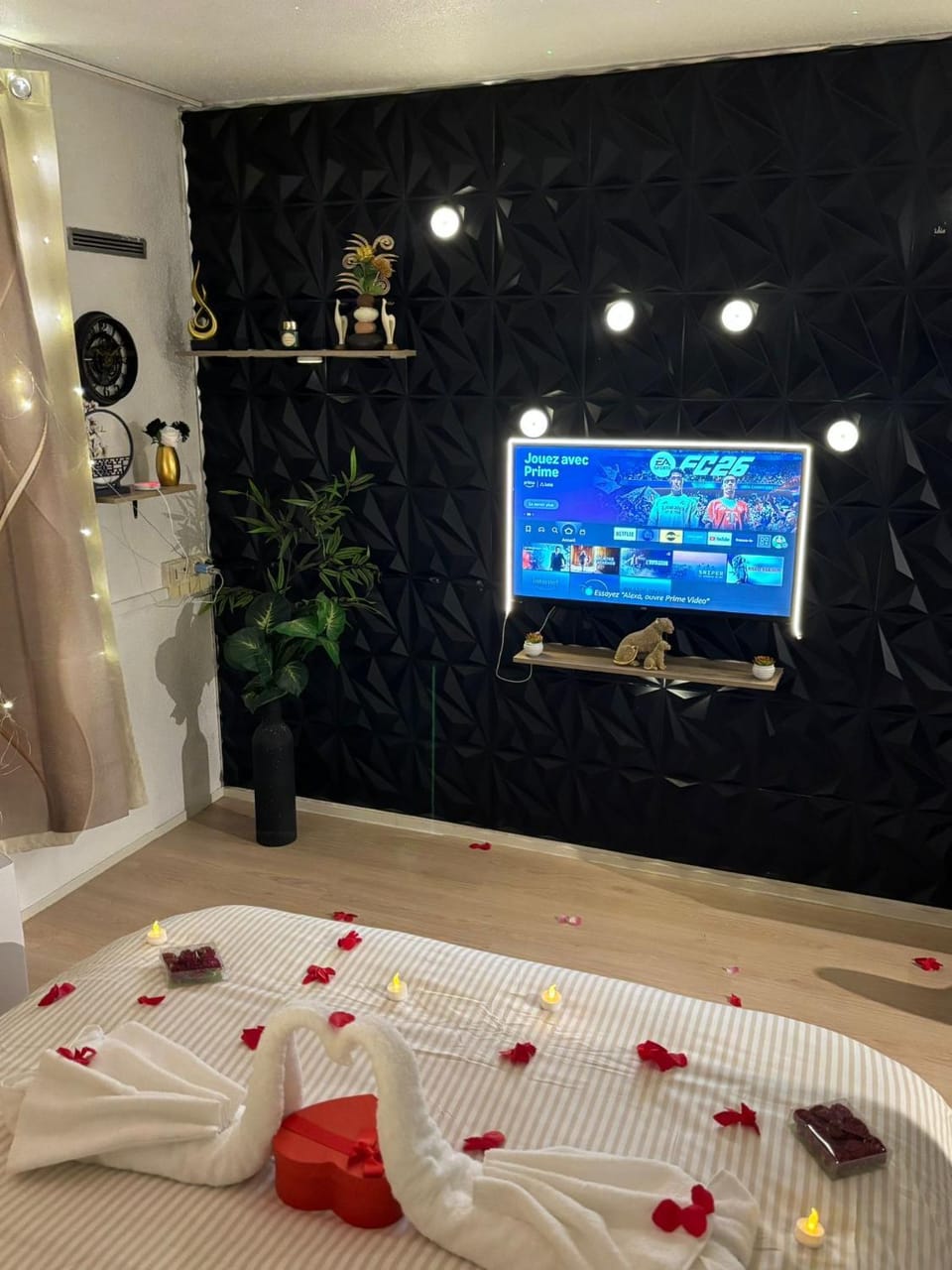 Evasion romantique, Jacuzzi Massage luminothérapie Apartment in Carquefou