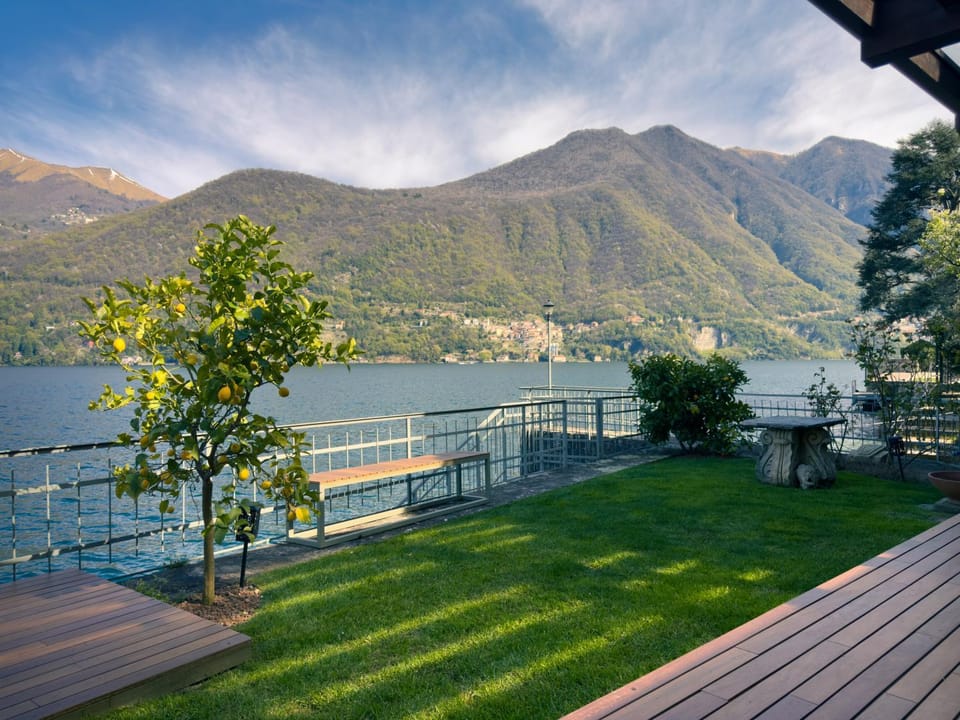 Spring, Day, Natural landscape, Lake view, Mountain view