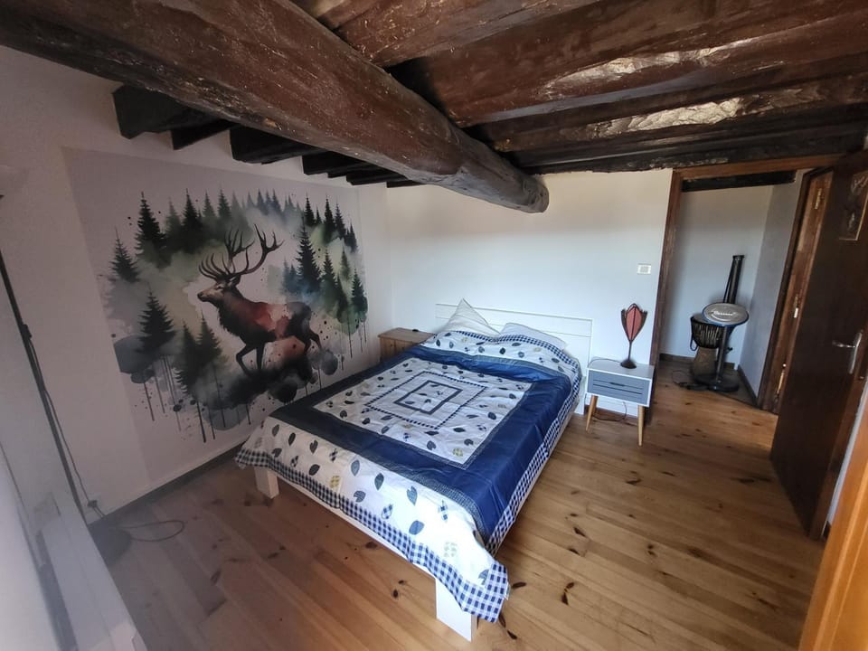 Bedroom, Garden view, wardrobe