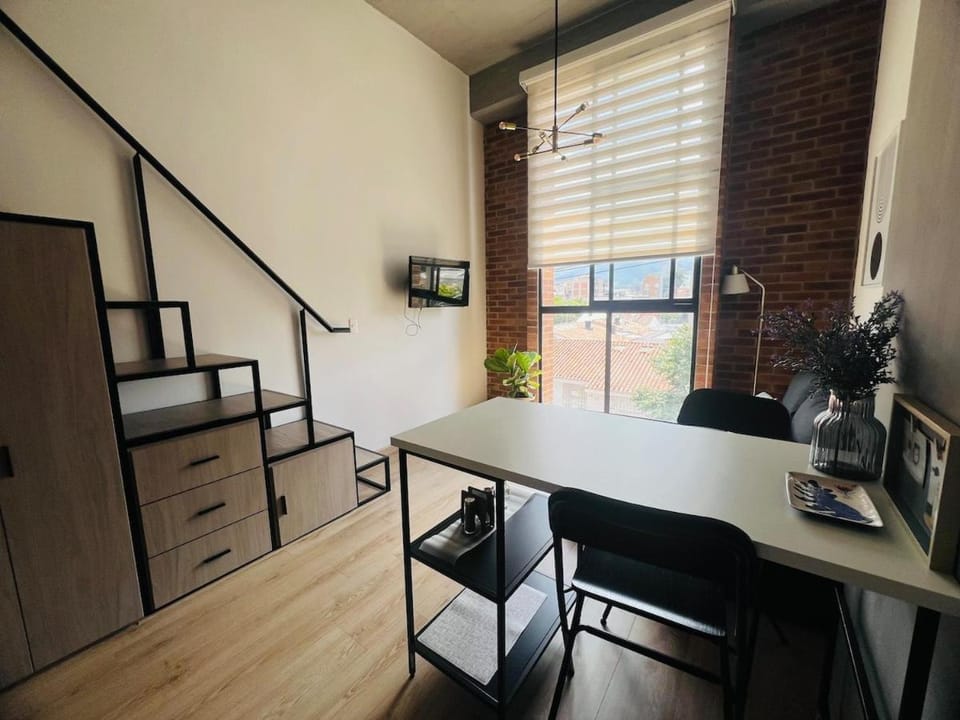 New! Modern Loft with Mezzanine, Cozy & Unique Apartment in Bogota