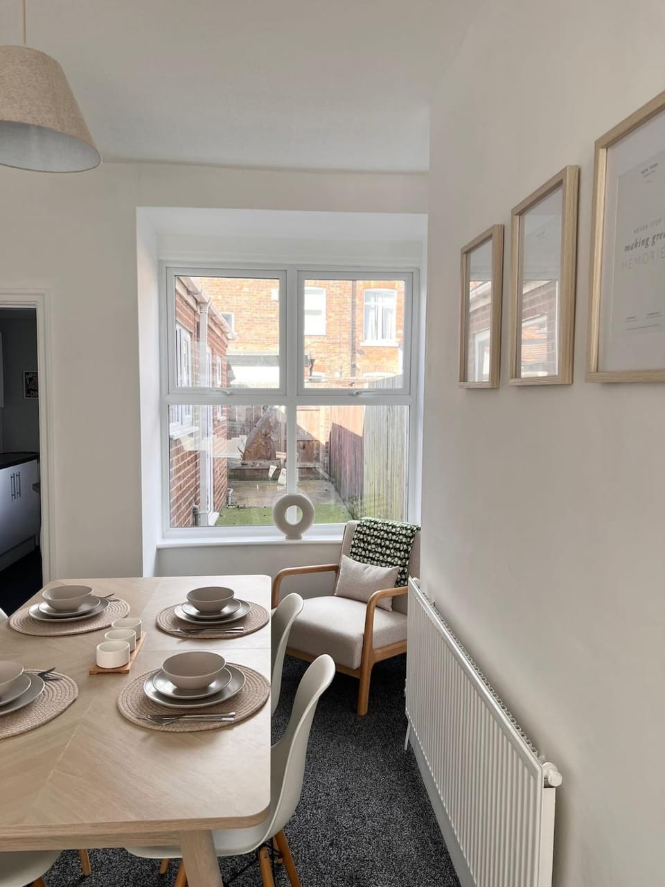Dining area, Dinner