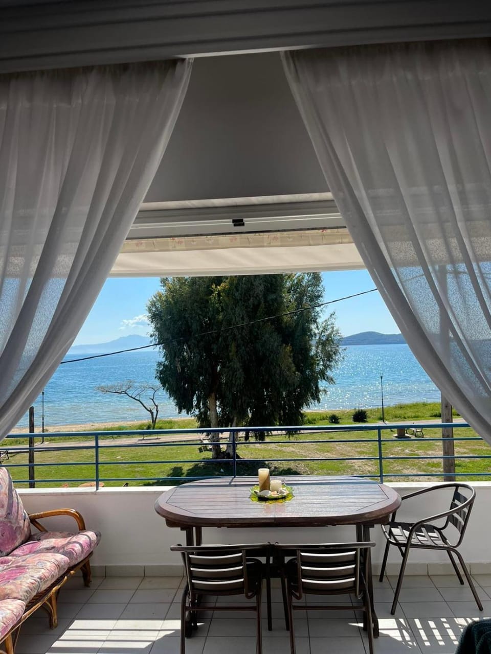 View (from property/room), Balcony/Terrace, Sea view
