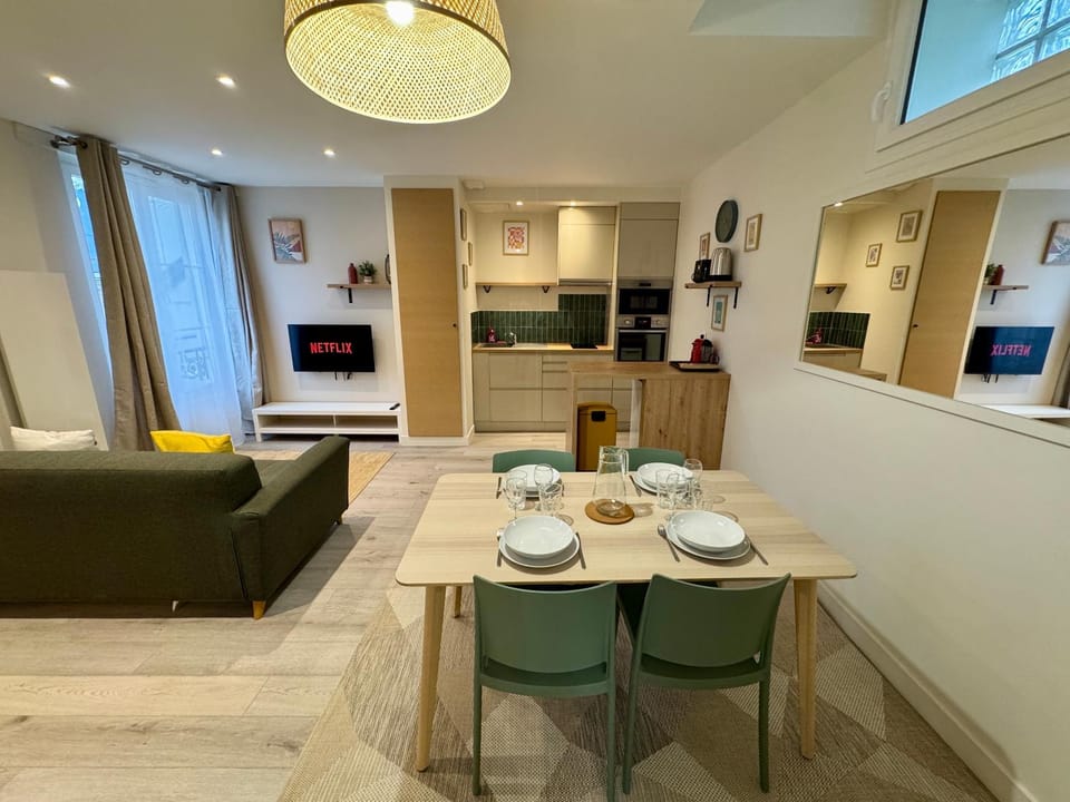 1min RER A - T2 rénové & tout équipé - 20min Paris Apartment in Sartrouville