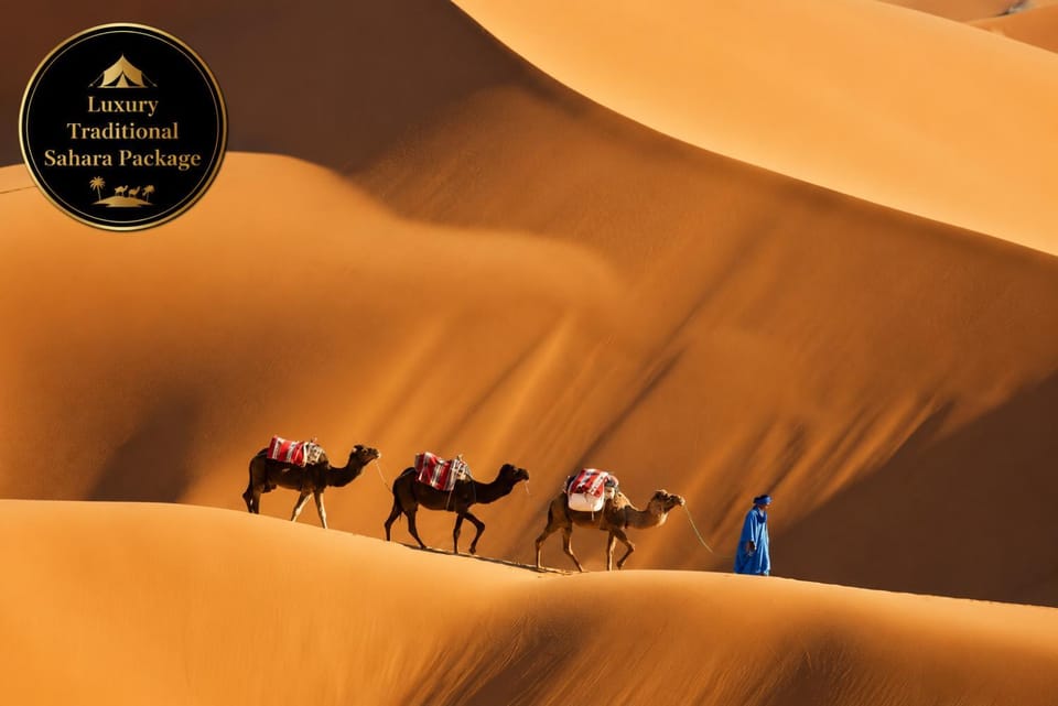 Luxury Traditional Sahara Package Luxury tent in Morocco