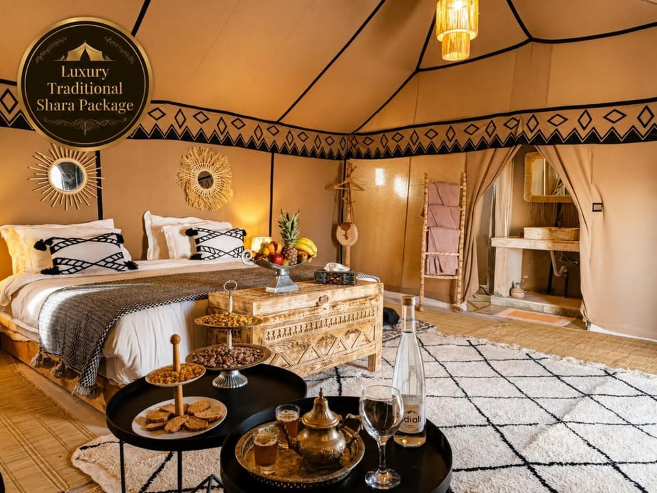 Luxury Traditional Sahara Package Luxury tent in Morocco
