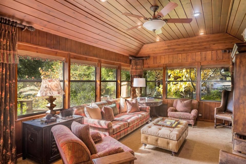 Calistoga Creek Side Mountain Estate Country House in San Francisco Bay Area