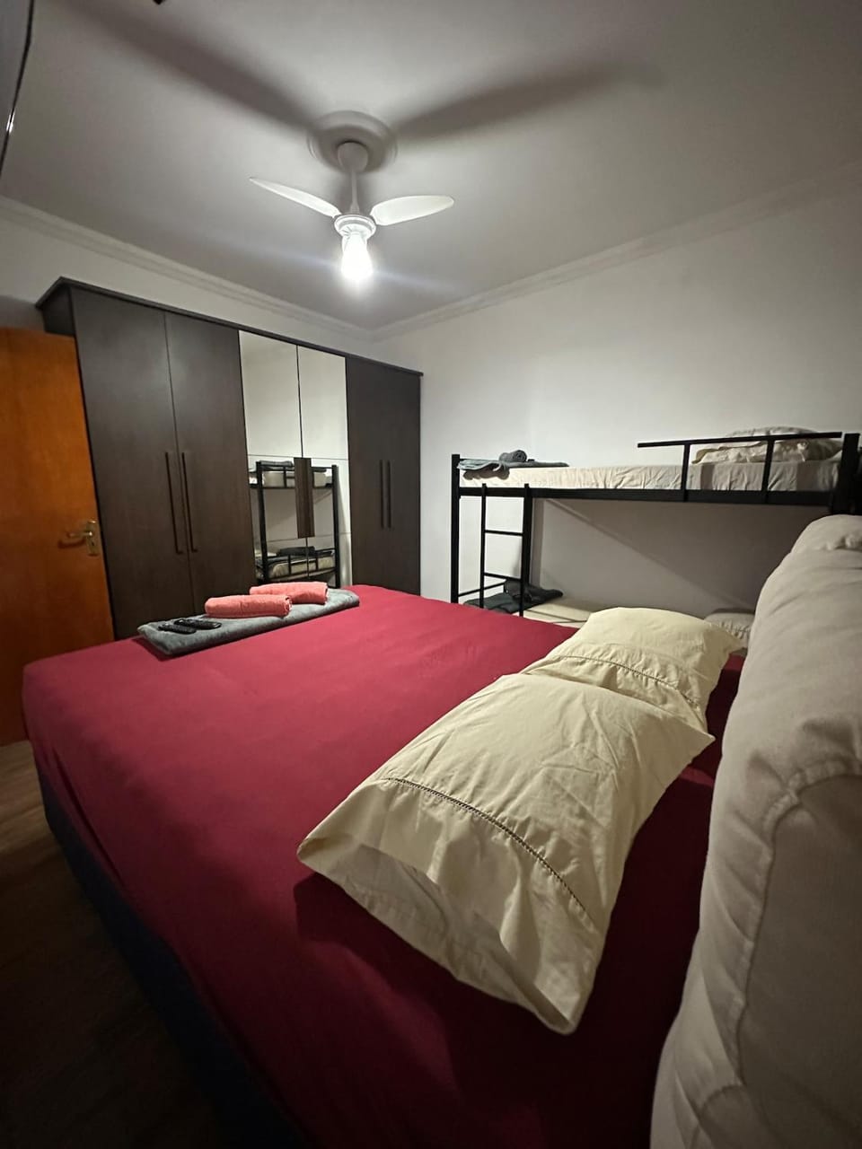 Bed, Bedroom, wardrobe
