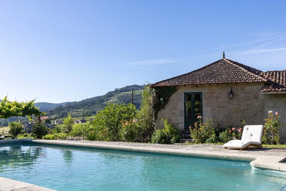 Property building, Living room, Swimming pool