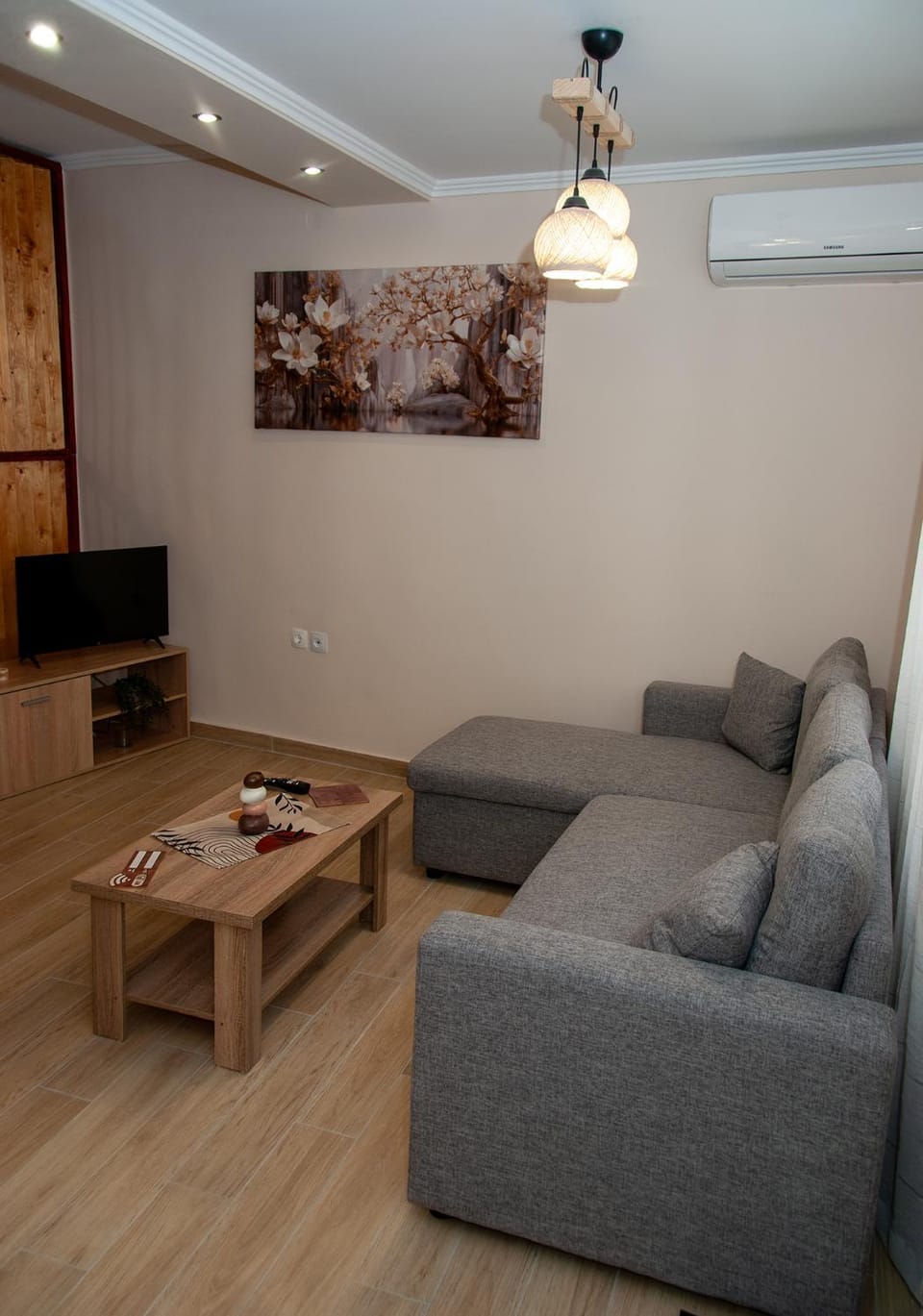 TV and multimedia, Living room, Seating area, air conditioner