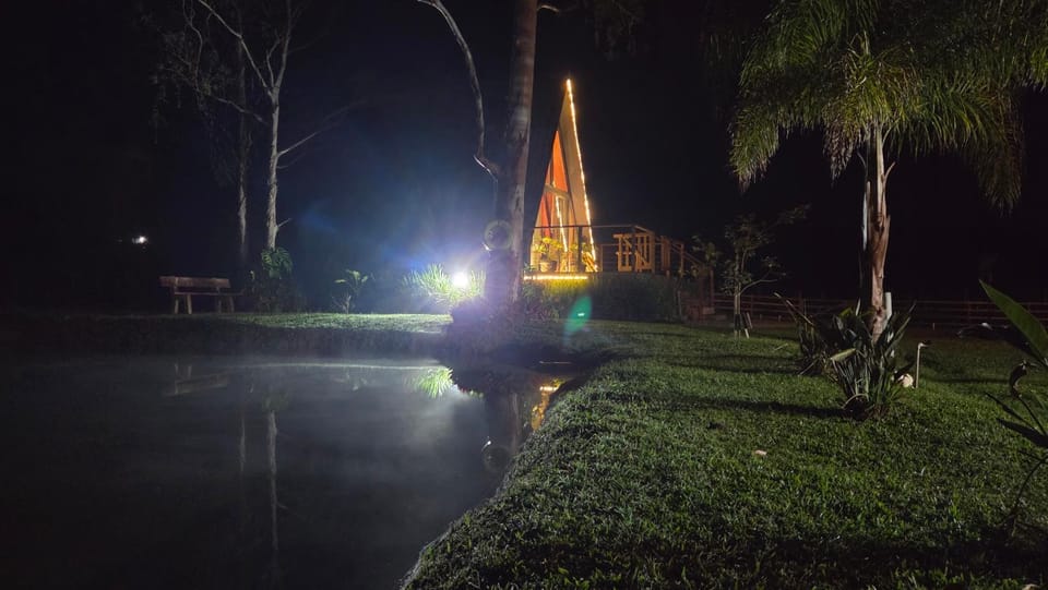 Chalé A-Frame Exclusivo com Lago Privativo Chalet in State of Rio Grande do Sul