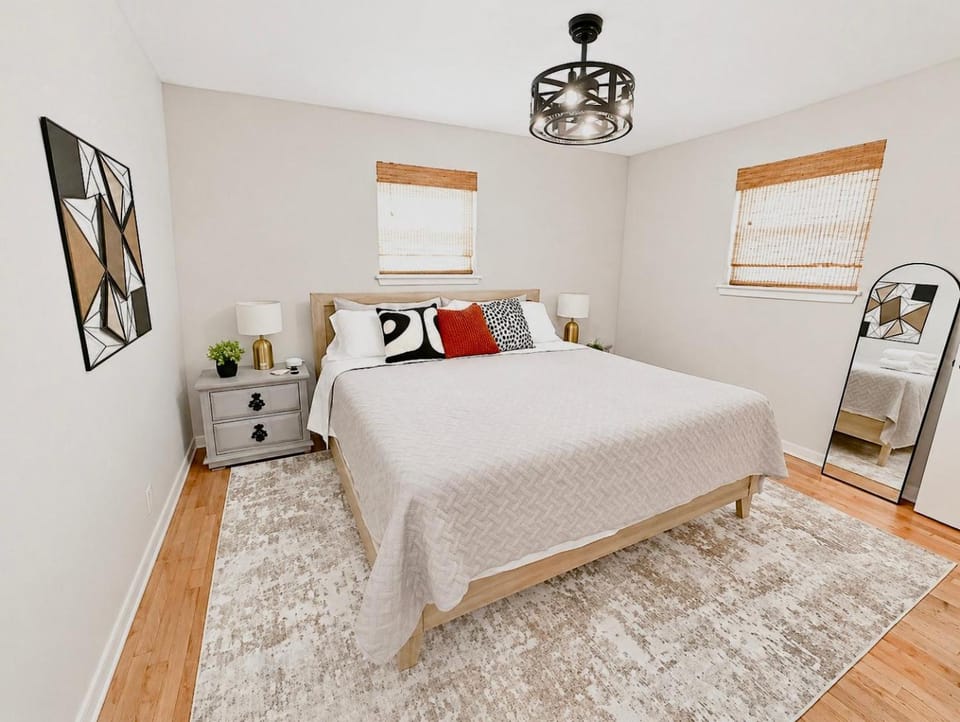 Bed, Photo of the whole room, Bedroom