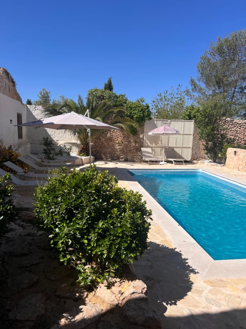 Patio, Balcony/Terrace, Pool view