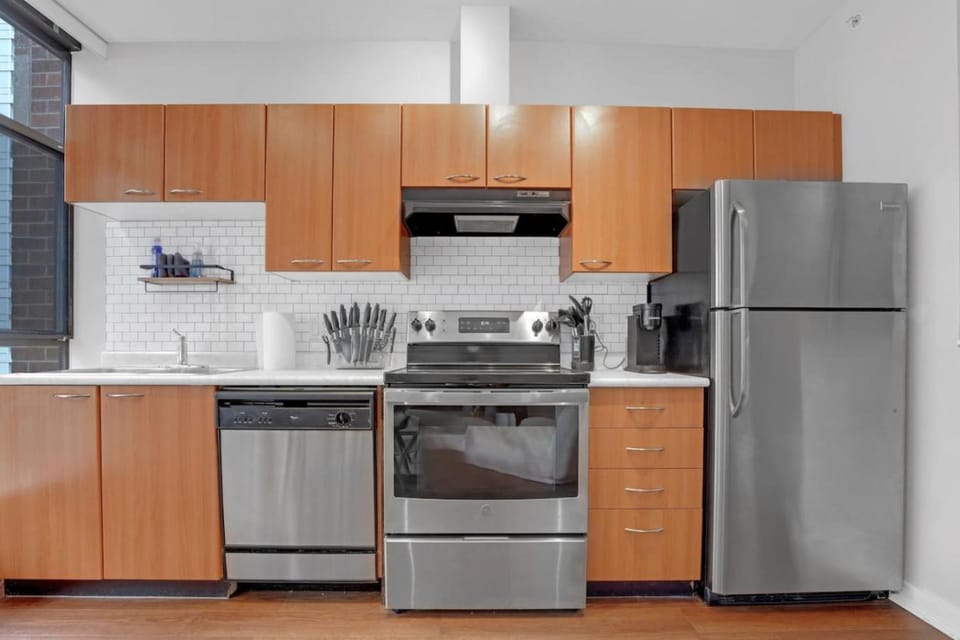 Downtown Van 1BR Stay - Balcony and Workspace Apartment in Vancouver