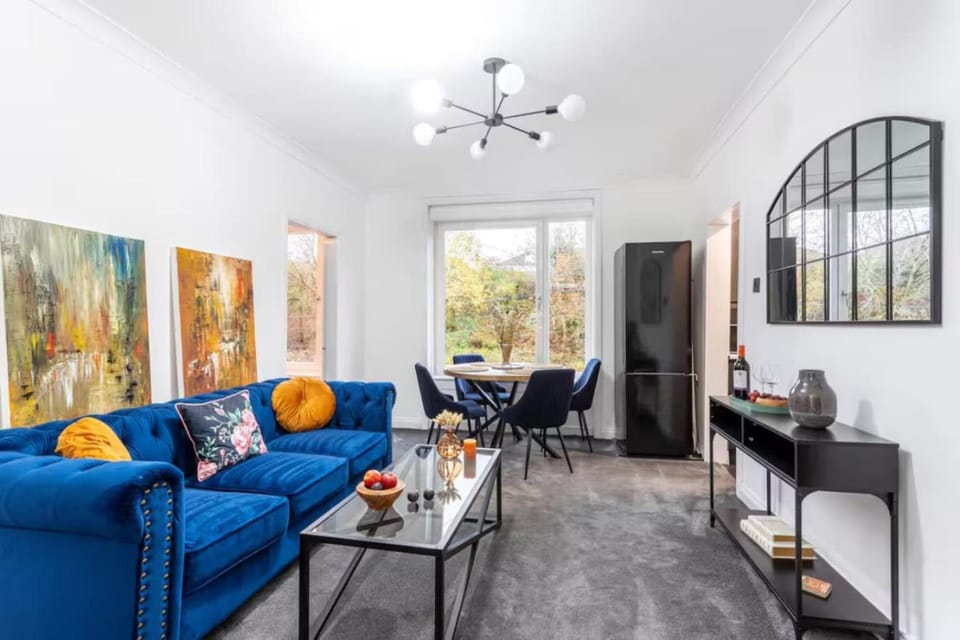 Modern 3-Bed Apartment, Free Parking, Glasgow Apartment in Glasgow