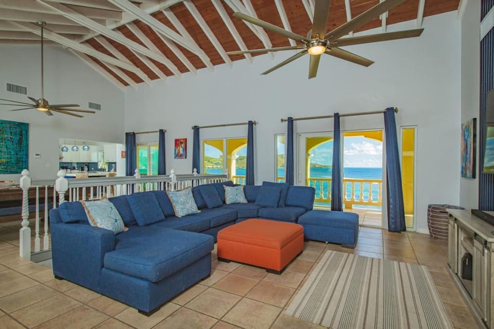 The Cerulean Oceanfront Luxury Retreat House in St. Croix